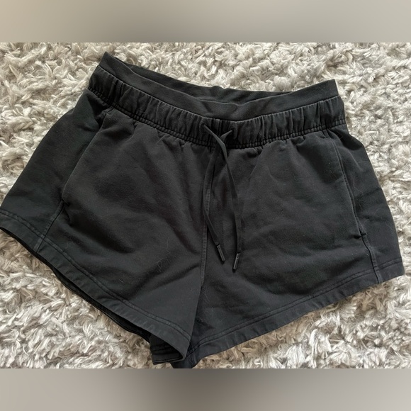 Lululemon Inner Glow Black Athletic Shorts - Picture 2 of 7